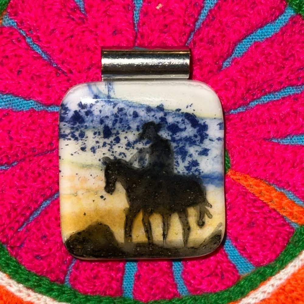 Unique Cowboy Pendant